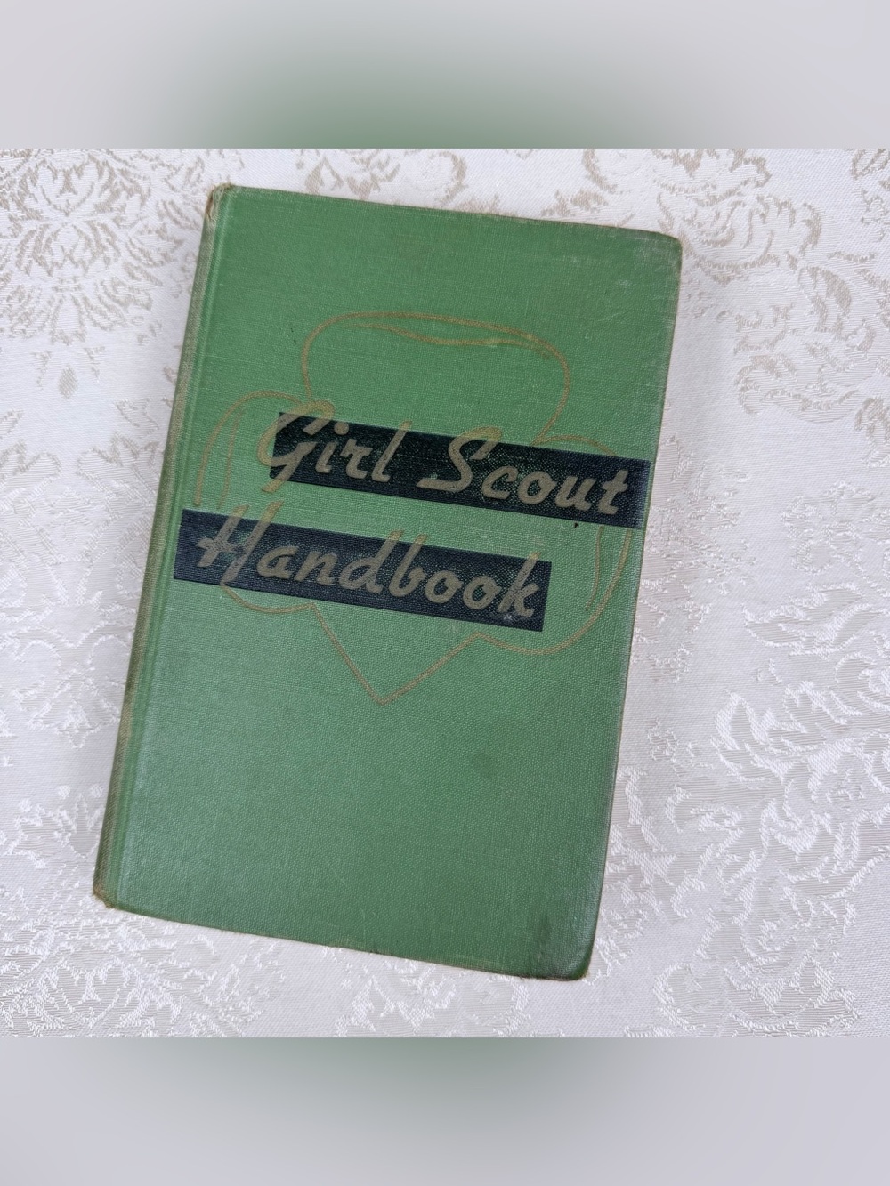 Antique Girl Scout Handbook, 1950’s, Hardcover